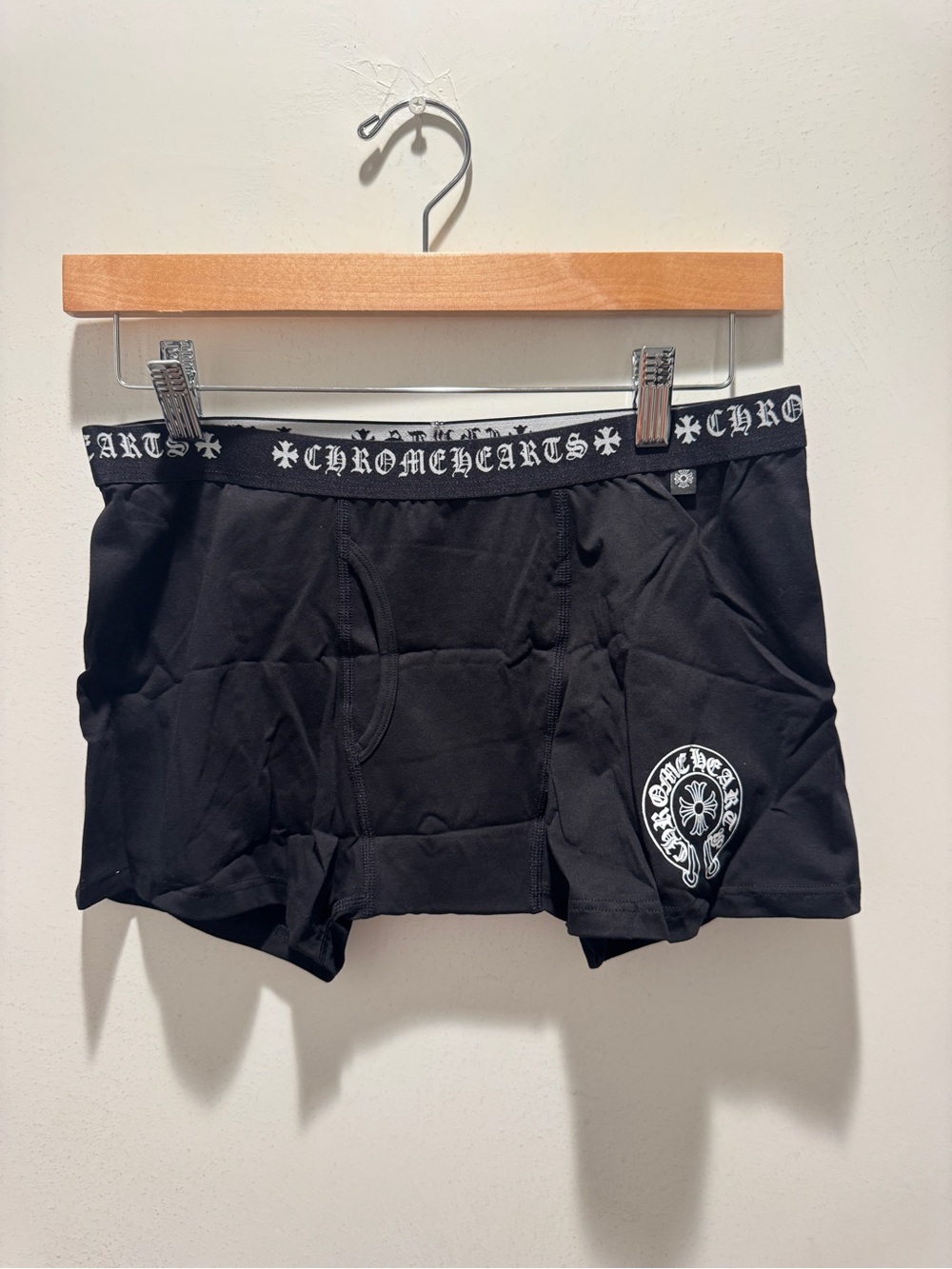 Hearts Black Boxer size M, L for women new